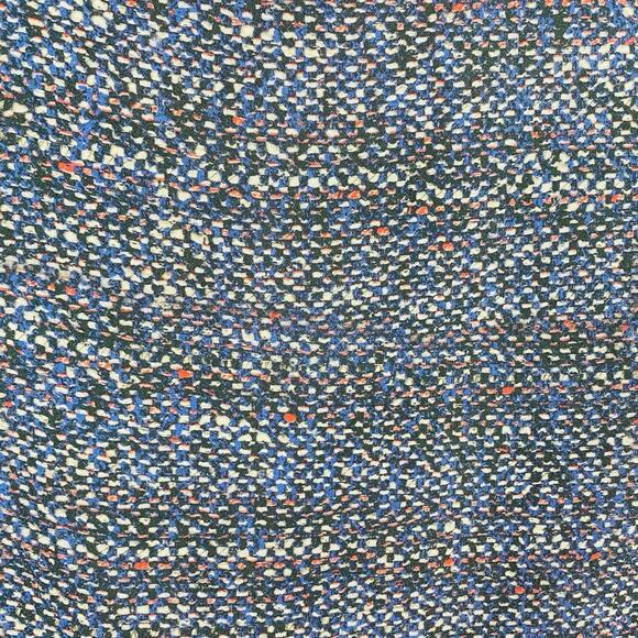 Theory Size Small Silk Hodal C Chiffon Tweed Print Tank Top Blue - Picture 5 of 6